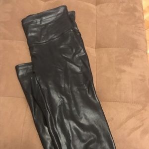 SPANX Faux leather Legging